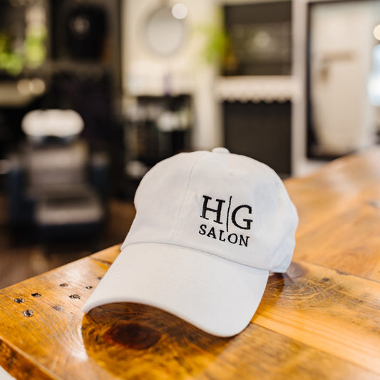 White Baseball Hat | Hello Gorgeous Salon